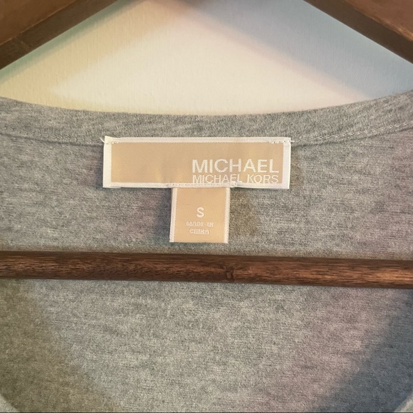 MICHAEL KORS Studded Long Sleeve Top - Picture 8 of 8